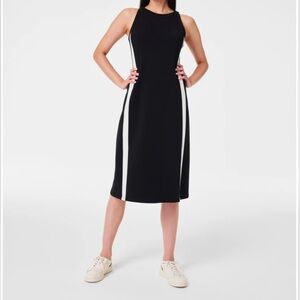 NWT AirEssentials Side Stripe Tank Midi Dress